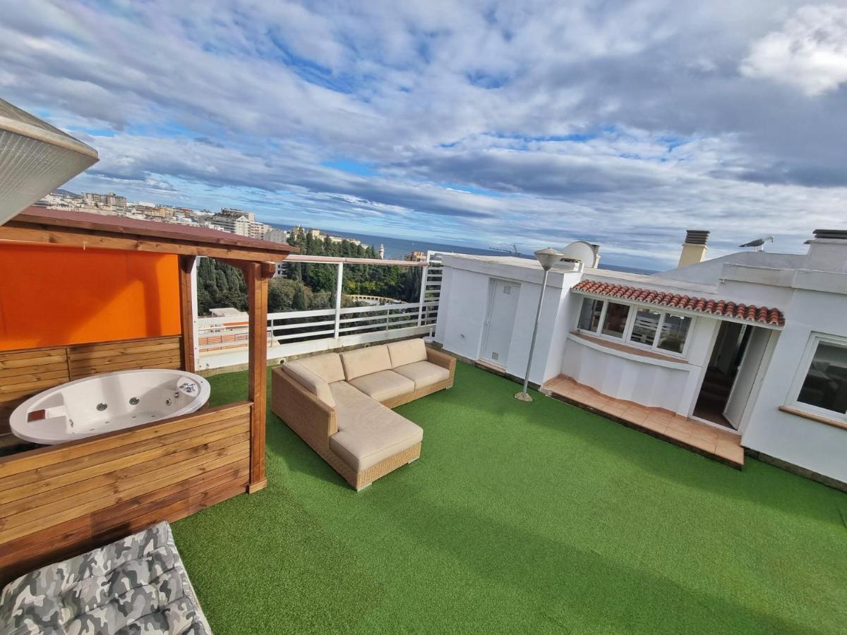 Penthouse With Private Pool, Hot Tub Jacuzzi With Sea Views And Chill-Out Zone, Close To The Sea Marbella Eksteriør billede