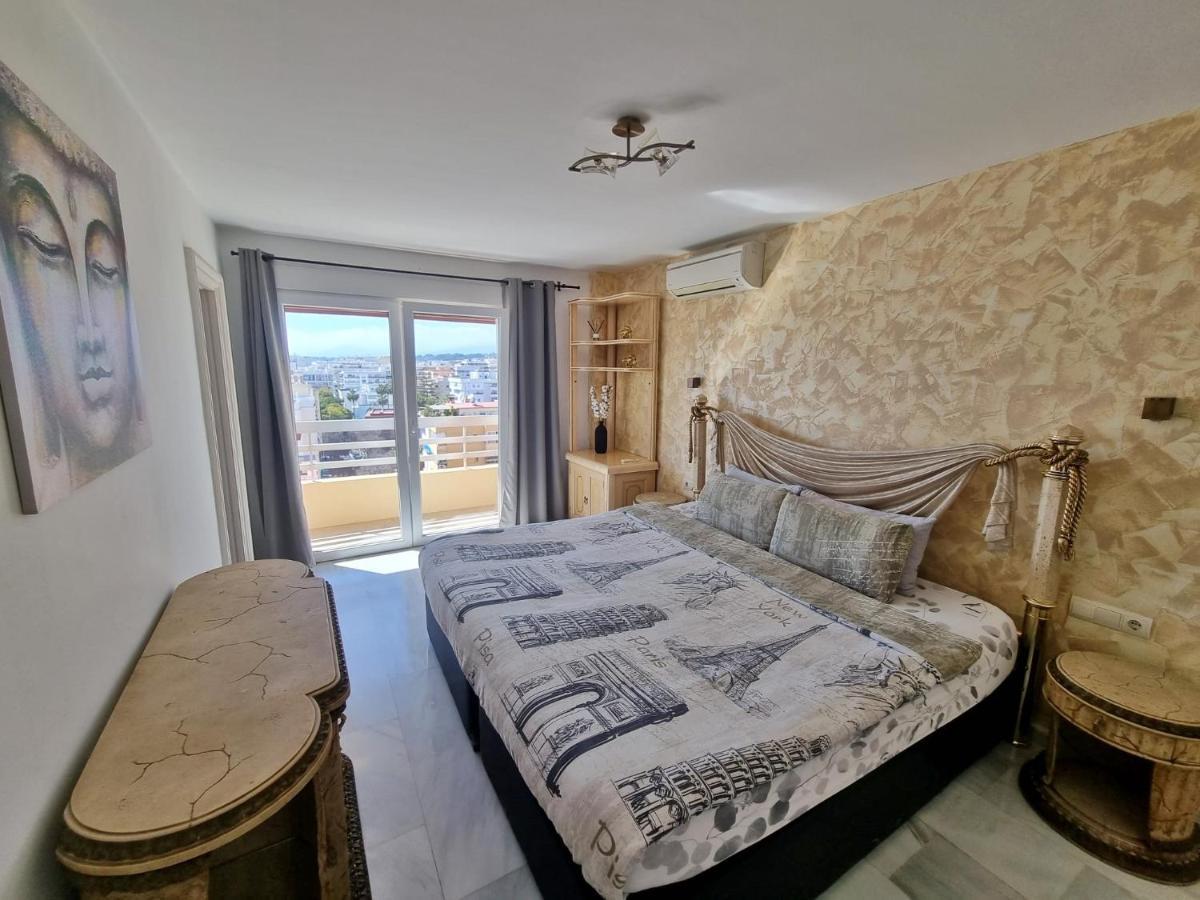 Penthouse With Private Pool, Hot Tub Jacuzzi With Sea Views And Chill-Out Zone, Close To The Sea Marbella Eksteriør billede