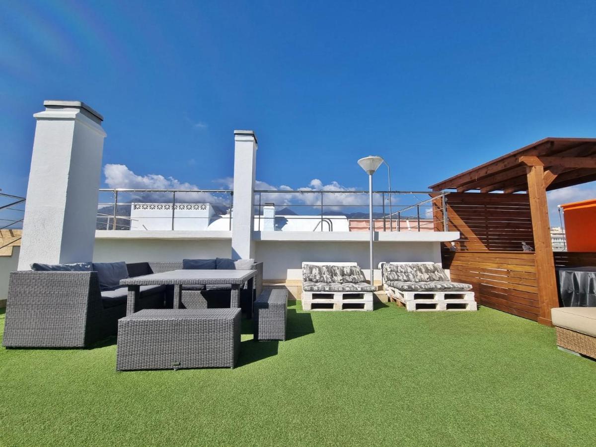 Penthouse With Private Pool, Hot Tub Jacuzzi With Sea Views And Chill-Out Zone, Close To The Sea Marbella Eksteriør billede