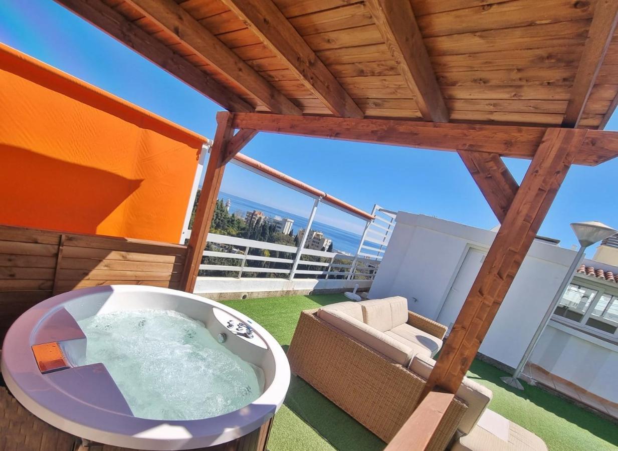 Penthouse With Private Pool, Hot Tub Jacuzzi With Sea Views And Chill-Out Zone, Close To The Sea Marbella Eksteriør billede